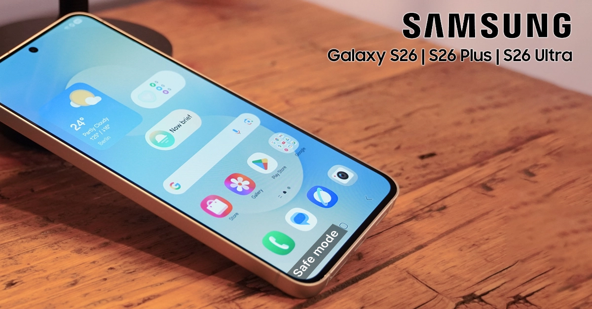 use safe mode on galaxy s26